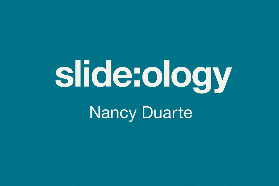 Slideology by Nancy Duarte
