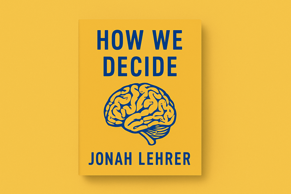 How We Decide by Johan Lehrer