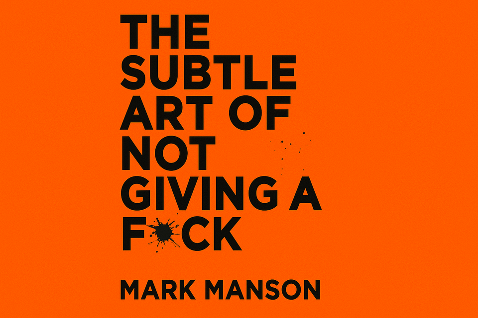 The Subtle Art of Not Giving a F*ck by Mark Manson