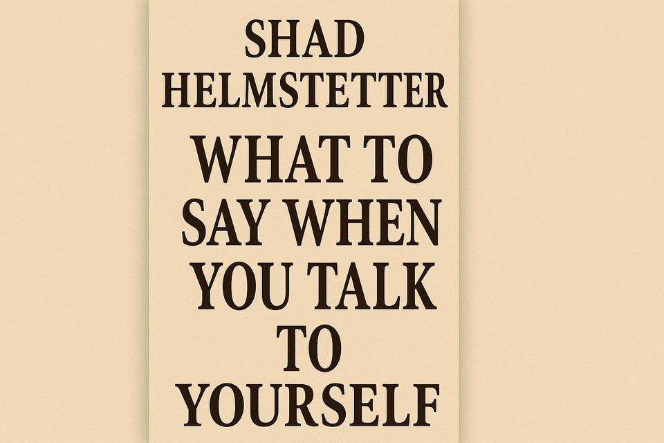 What to Say When You Talk to Yourself by Shad Helmstetter