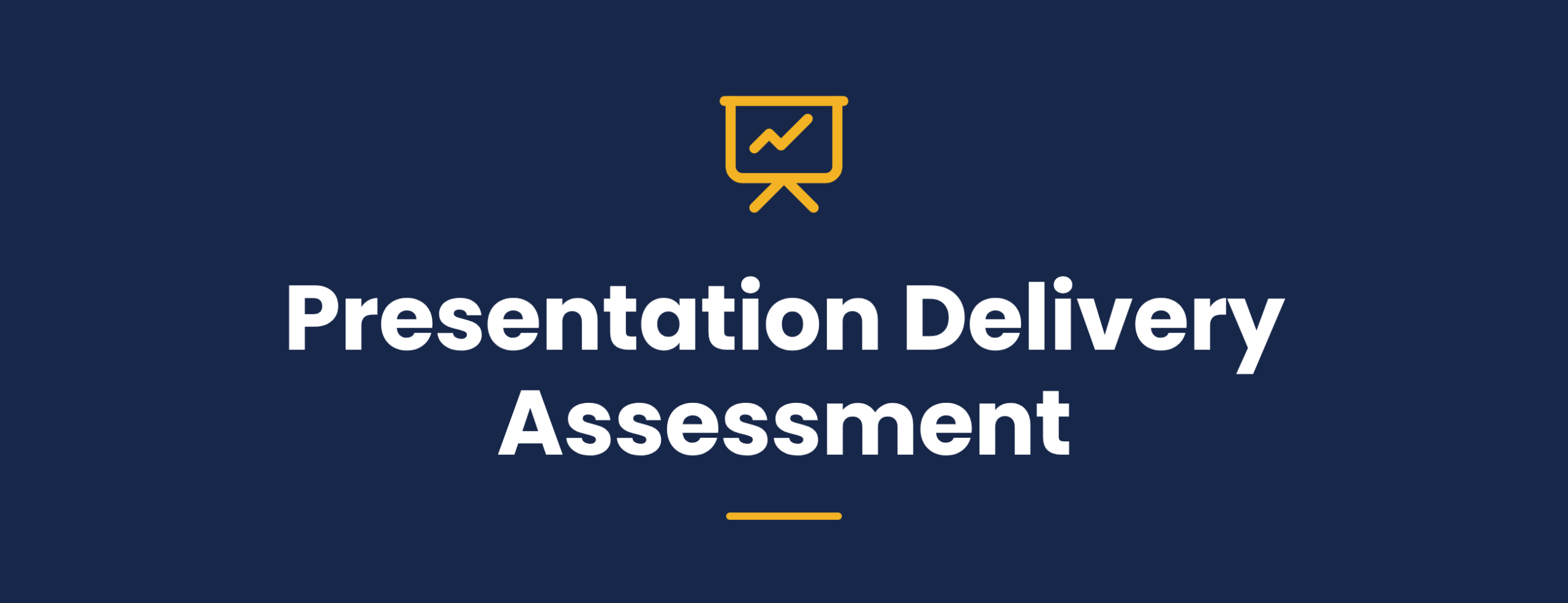 Presentation Delivery