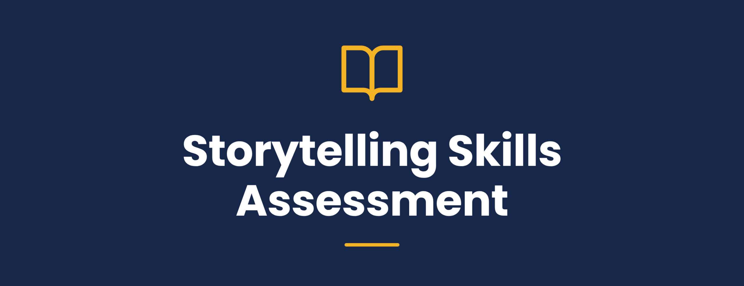 Storytelling Skills