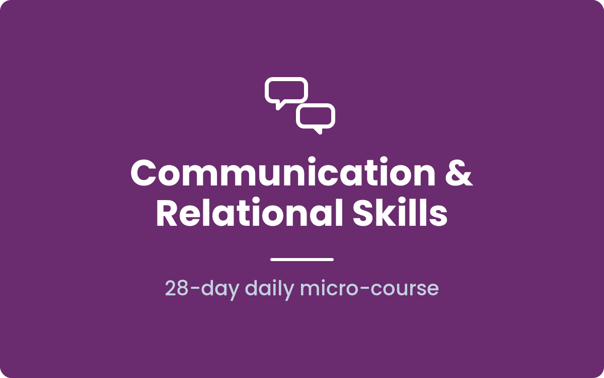 Group logo of Communication & Relational Skills - September 17 2026